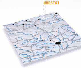 3d view of Kunštát