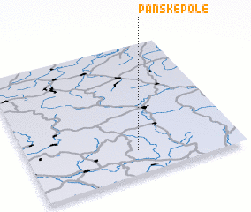 3d view of Panské Pole