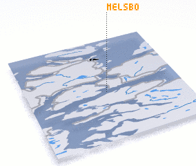 3d view of Melsbø