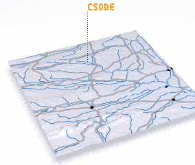 3d view of Csöde