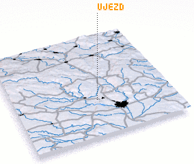 3d view of Újezd