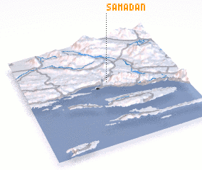 3d view of Šamadan