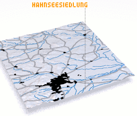 3d view of Hahnseesiedlung