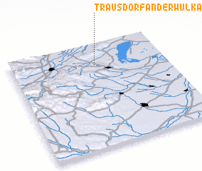 3d view of Trausdorf an der Wulka