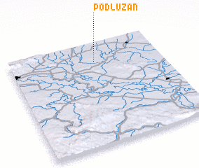 3d view of Podlužan