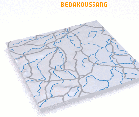 3d view of Bédakoussang