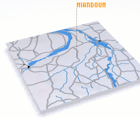 3d view of Miandoum