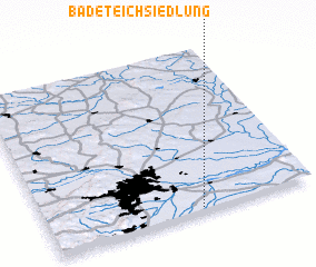 3d view of Badeteichsiedlung