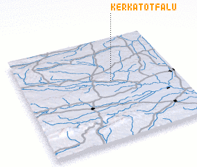 3d view of Kerkatótfalu