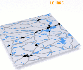 3d view of Leknäs