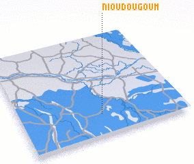 3d view of Nioudougoum