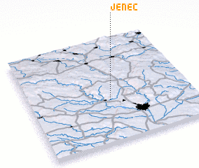 3d view of Jeneč