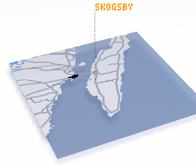 3d view of Skogsby