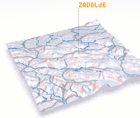 3d view of Zavolje