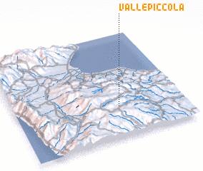 3d view of Vallepiccola