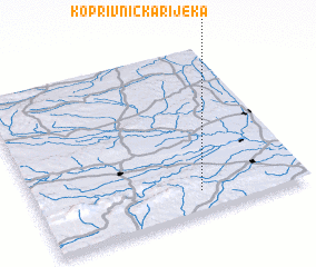 3d view of Koprivnička Rijeka