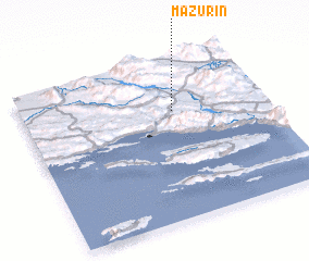 3d view of Mažurin