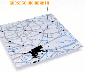 3d view of Groß-Schweinbarth