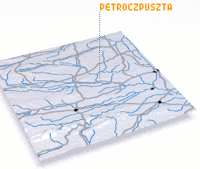 3d view of Petróczpuszta