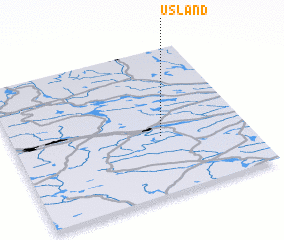 3d view of Usland