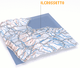 3d view of Il Crossetto