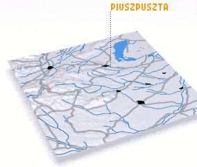 3d view of Piuszpuszta