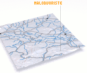 3d view of Malo Dvorište