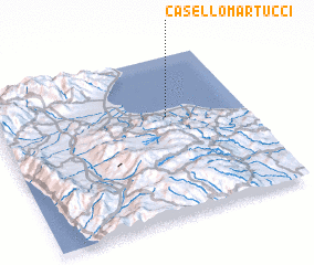 3d view of Casello Martucci