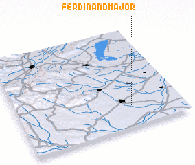 3d view of Ferdinándmajor