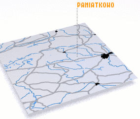 3d view of Pamiątkowo