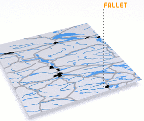 3d view of Fallet