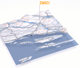 3d view of Žanci