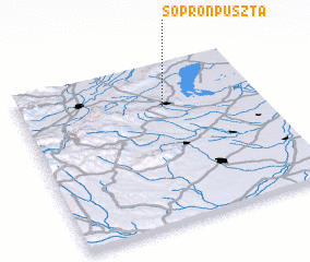 3d view of Sopronpuszta