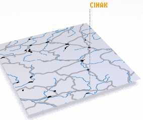 3d view of Čihák