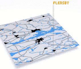 3d view of Flensby