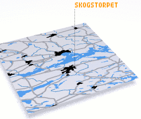 3d view of Skogstorpet