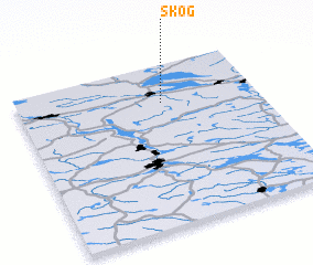 3d view of Skog