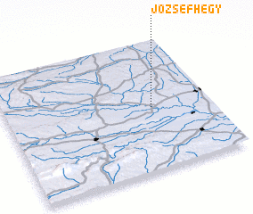 3d view of Józsefhegy