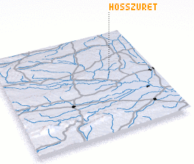 3d view of Hosszúrét