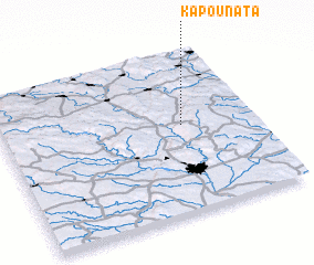 3d view of Kapouňata