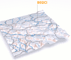 3d view of Begići