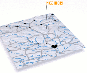 3d view of Mezihoří