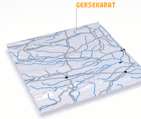 3d view of Gersekarát