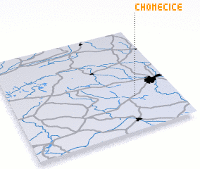 3d view of Chomecice