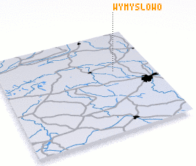 3d view of Wymysłowo