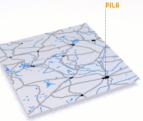 3d view of Piła