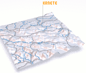 3d view of Krnete