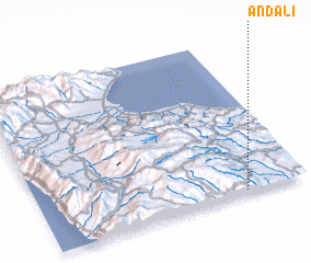 3d view of Andali