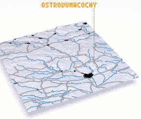 3d view of Ostrov u Macochy