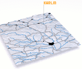 3d view of Karlín